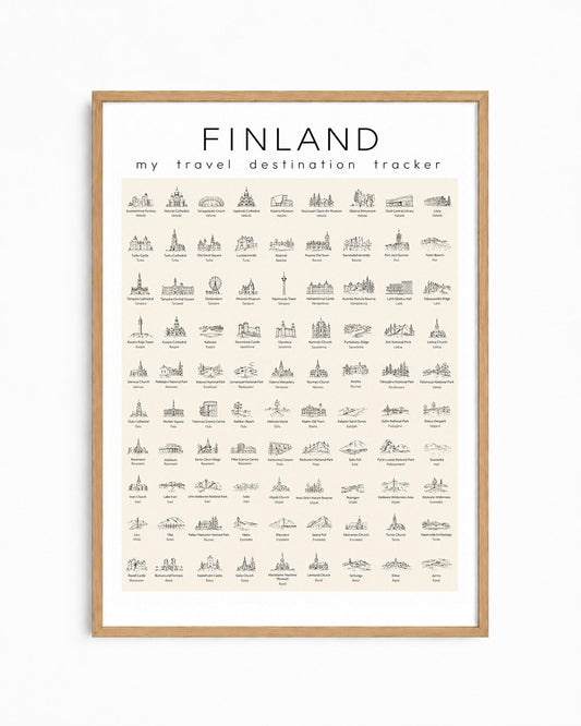 Stamp Poster: Finland