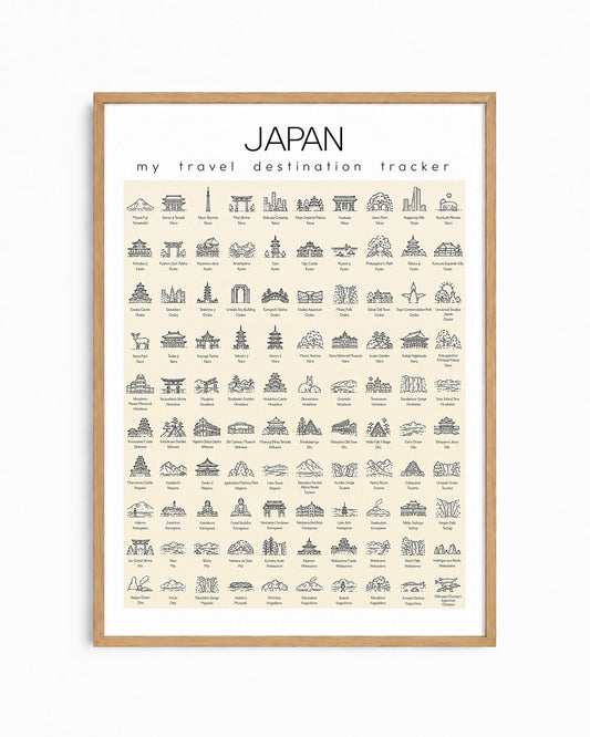 Stamp Poster: Japan