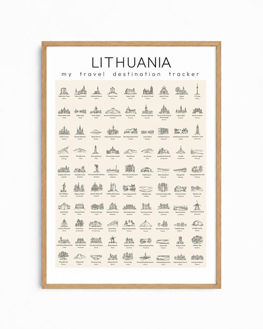 Stamp Poster: Lithuania