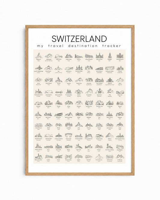 Stamp Poster: Switzerland