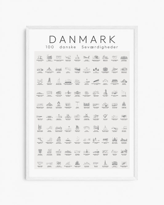 Stamp Poster: Danmark